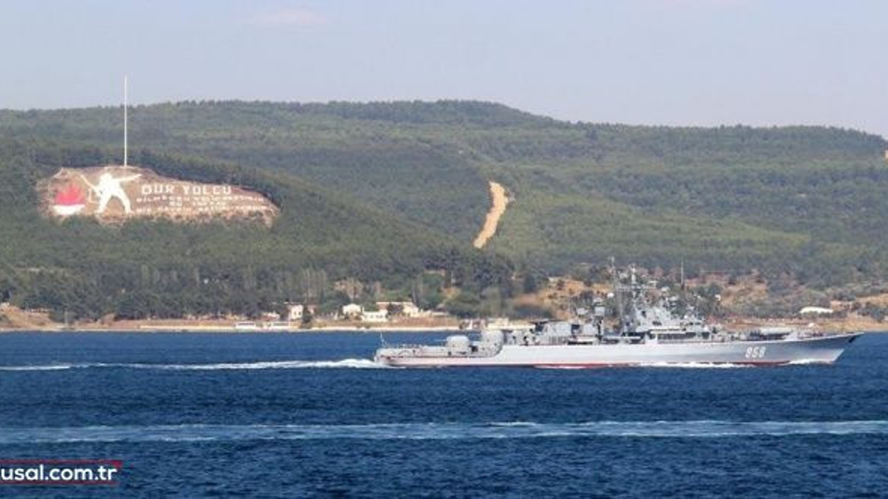 Çanakkale Boğazı gemi geçişlerine kapatıldı