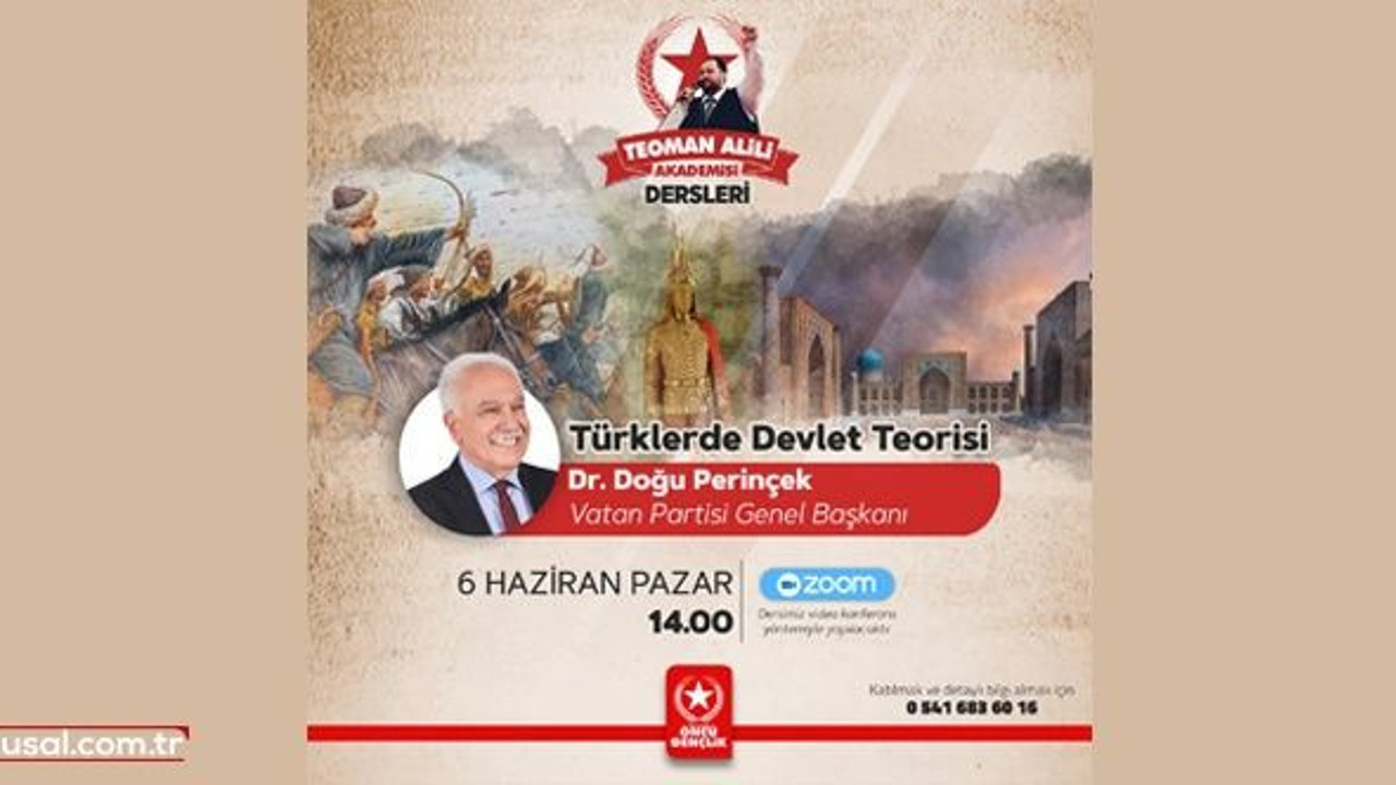 Teoman Alili Akademisi, Doğu Perinçek’in katılımıyla başladı