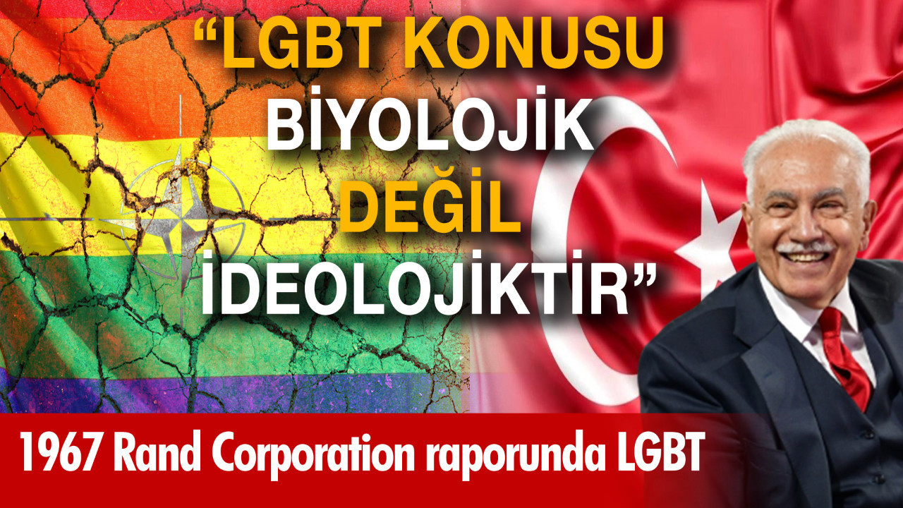Dr. Doğu Perinçek: "LGBT konusu biyolojik değil ideolojiktir"