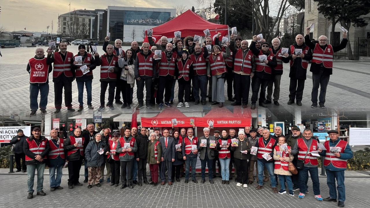 Vatan Partisi'nin yeni açılıma karşı imza kampanyasına yoğun destek: Türkiye'yi böldürtmeyeceğiz!