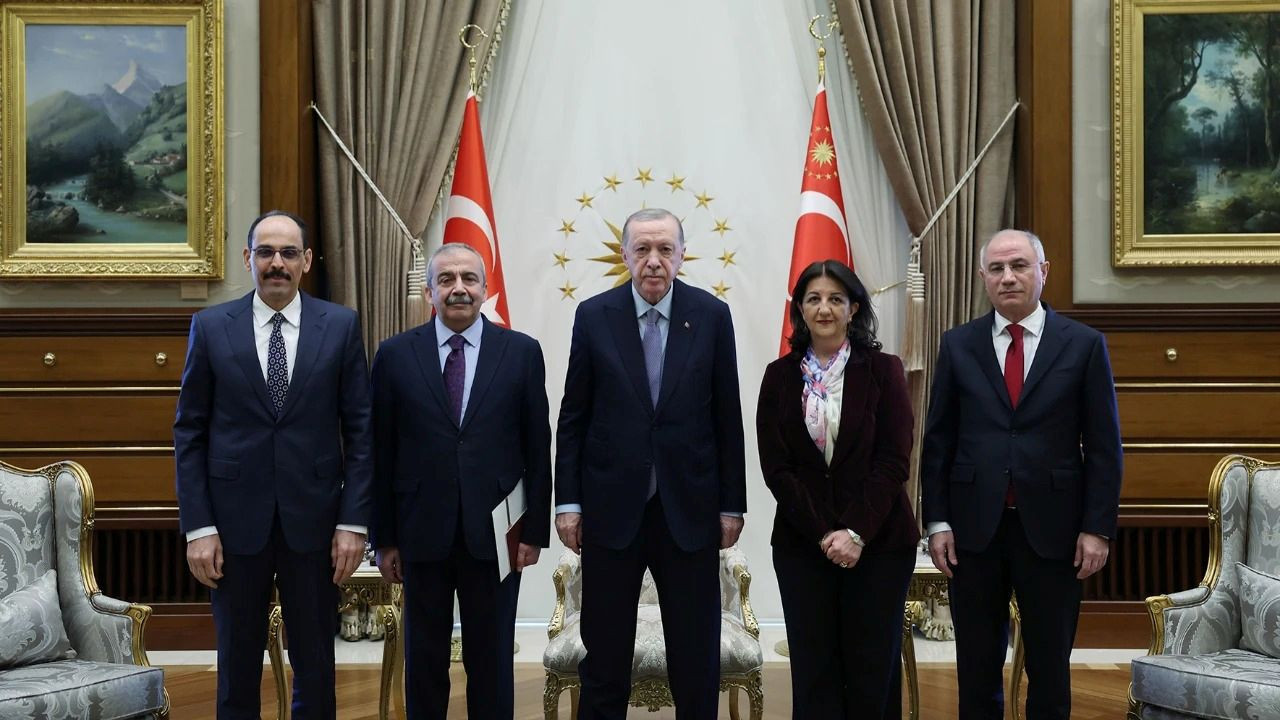 Erdoğan, İmralı Heyetiyle Beştepe’de görüştü