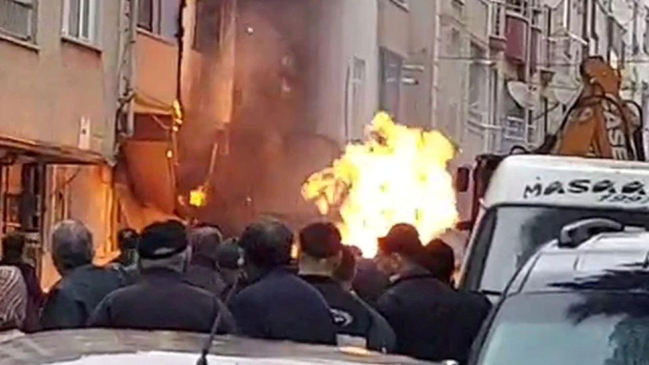 İstanbul'da doğal gaz patlaması: Yaralılar var!