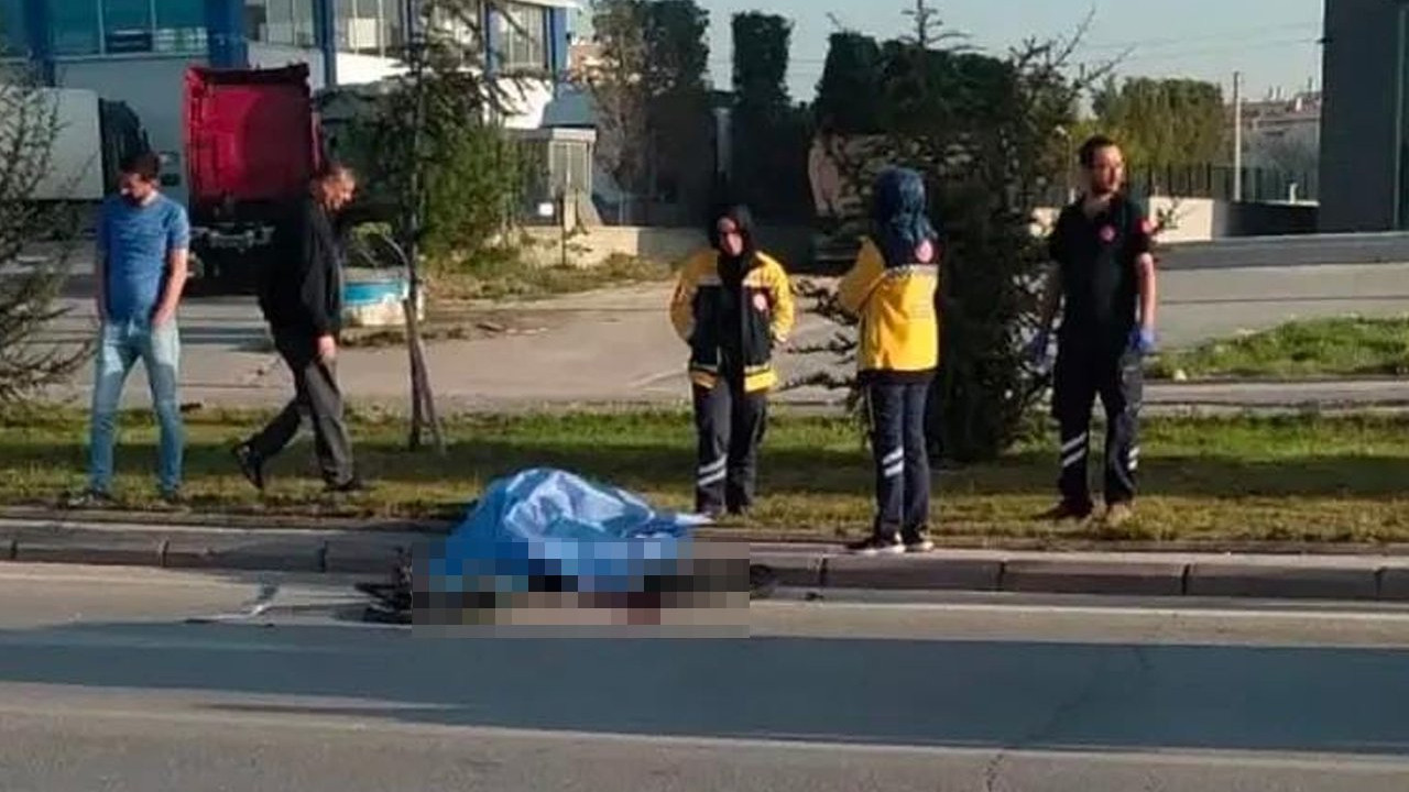 Konya'da feci kaza: Minibüs bisikletli çocuğa çarptı