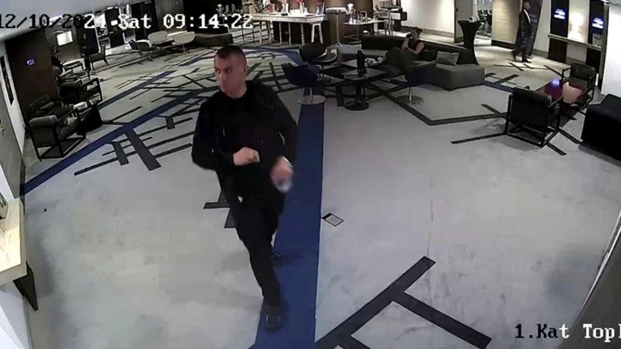 Oteldeki toplantıda kamerayı bantlayan korumanın ifadesi ortaya çıktı
