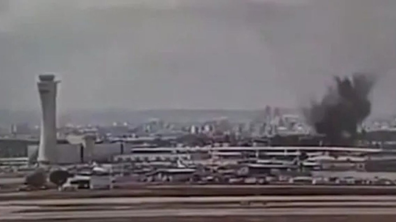 Tel Aviv’de Ben Gurion havalimanına füze saldırısı