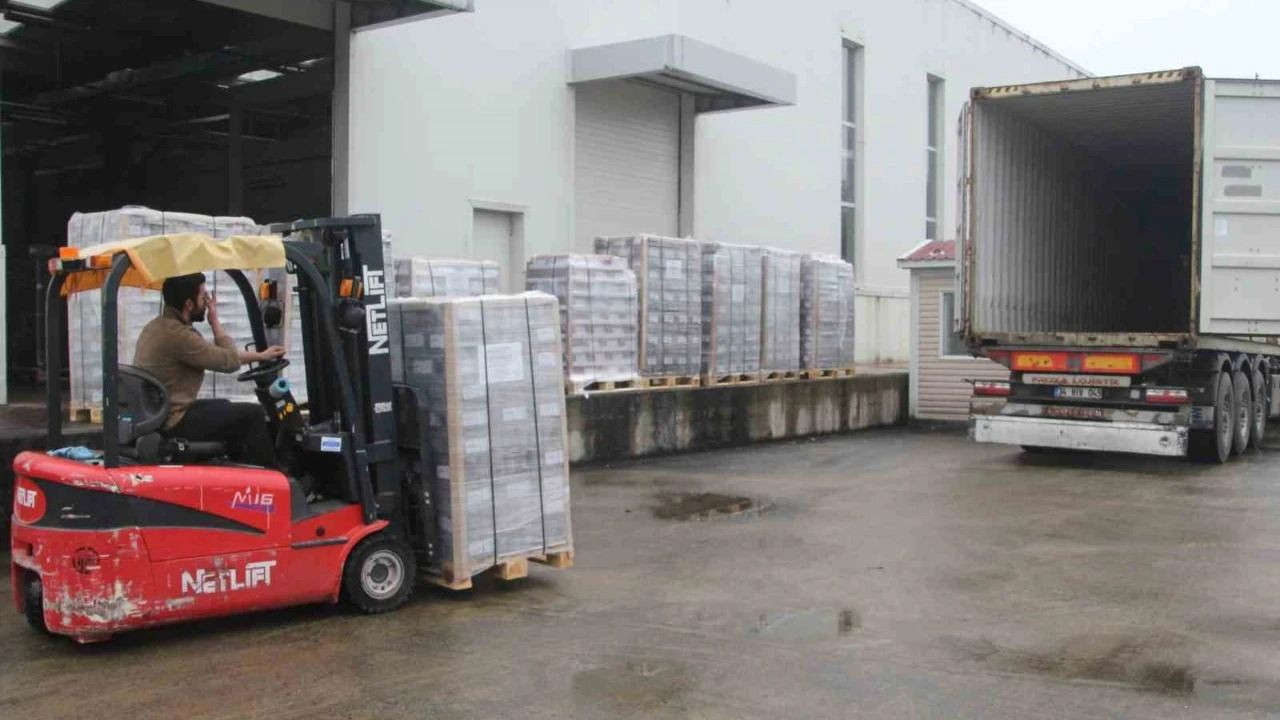 Ülkemizde üretilip yurt dışına gönderiliyor! Tam 590 ton gönderildi