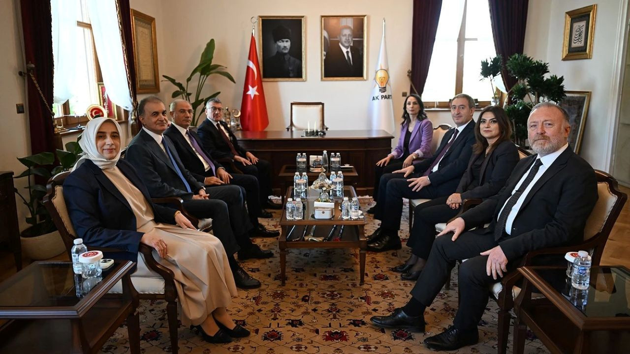 DEM Parti ile AK Parti heyetleri görüştü: Üçüncü tur temaslar başladı