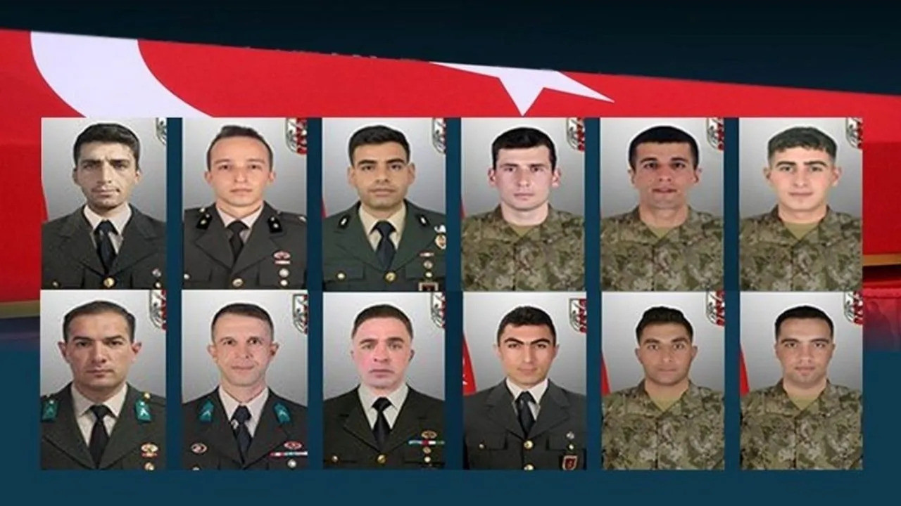 MSB’den 12 askerin şehit olduğu metan gazı olayıyla ilgili açıklama geldi