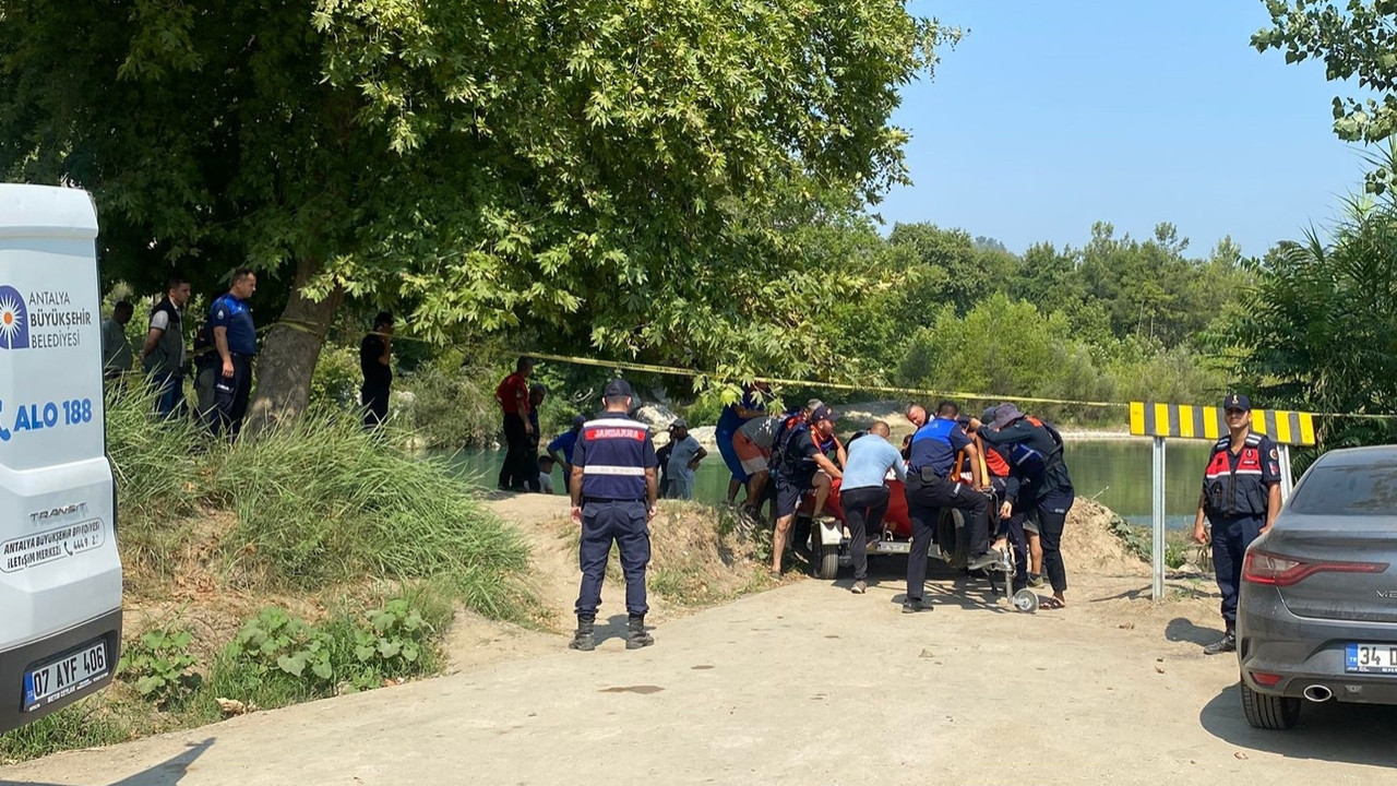 Antalya’da ırmağa düşen 15 yaşındaki Özgür’ün cansız bedenine ulaşıldı