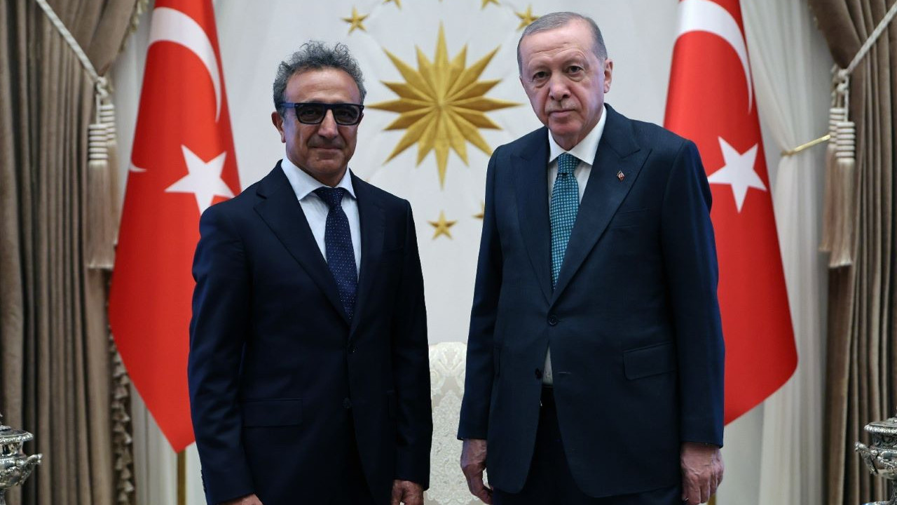Cumhurbaşkanı Erdoğan, Chobani CEO’su Hamdi Ulukaya ile bir araya geldi
