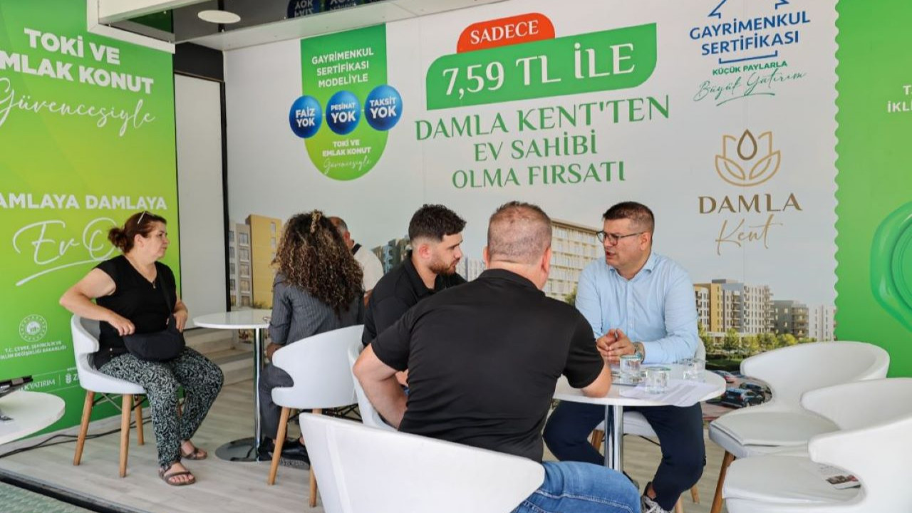 Gayrimenkul sertifikası bilgilendirme tır ve çadırları İstanbul'da vatandaşlarla buluşmaya başladı