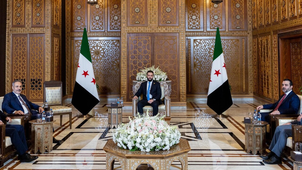 Hakan Fidan, Şam'da Suriye Devlet Başkanı Ahmed eş-Şara ile görüştü