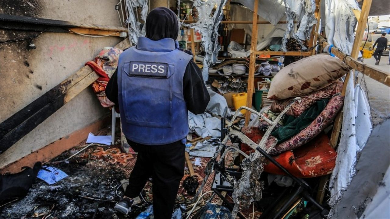 İsrail Ordusu gazeteci çadırını vurdu: 5 kişi hayatını kaybetti