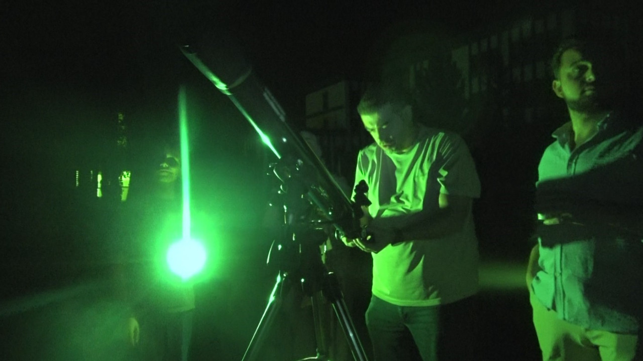 Çankırı’da gökyüzü tutkunları meteor yağmuru için buluştu: Teleskoplar kuruldu