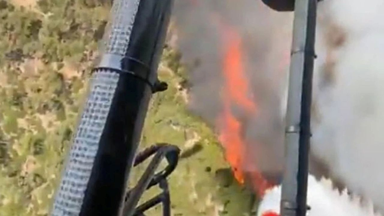 Denizli’de korkutan yangın! Cankurtaran’da alevler ormana sıçradı