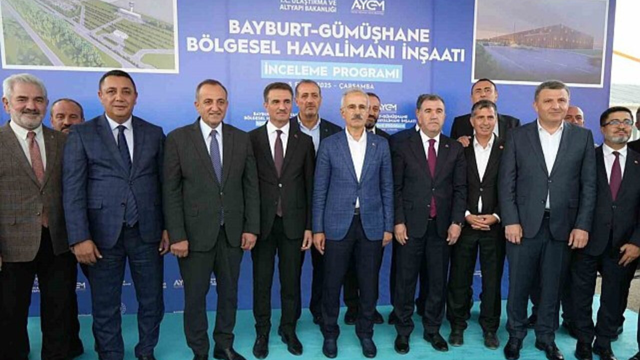 Bayburt-Gümüşhane Havalimanı’nda hedef 2026! Bakan Uraloğlu’ndan kritik açıklamalar