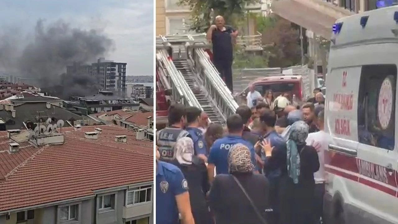 İstanbul Küçükçekmece’de korkutan yangın: 1 can kaybı, 1 ağır yaralı