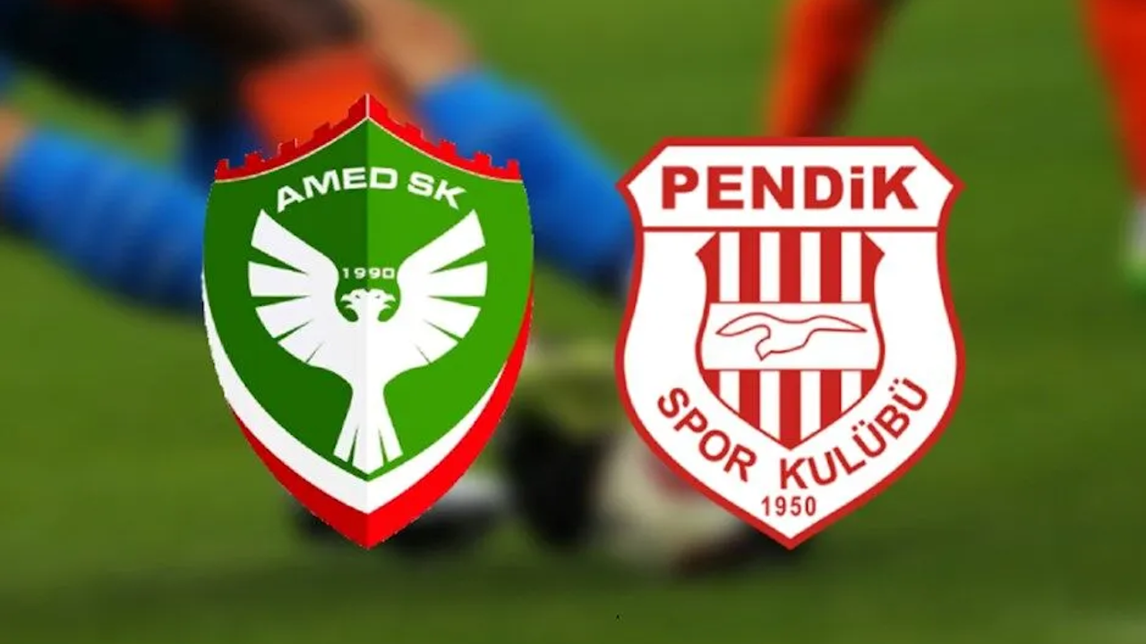 MAÇ ÖZETİNİ İZLEYİN! Amedspor - Pendikspor maçı nasıl izlenir? Amedspor - Pendikspor maçı izle