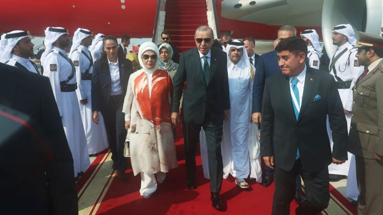 Cumhurbaşkanı Erdoğan Katar’a gitti: İİT-Arap Ligi Zirvesi için Doha’da