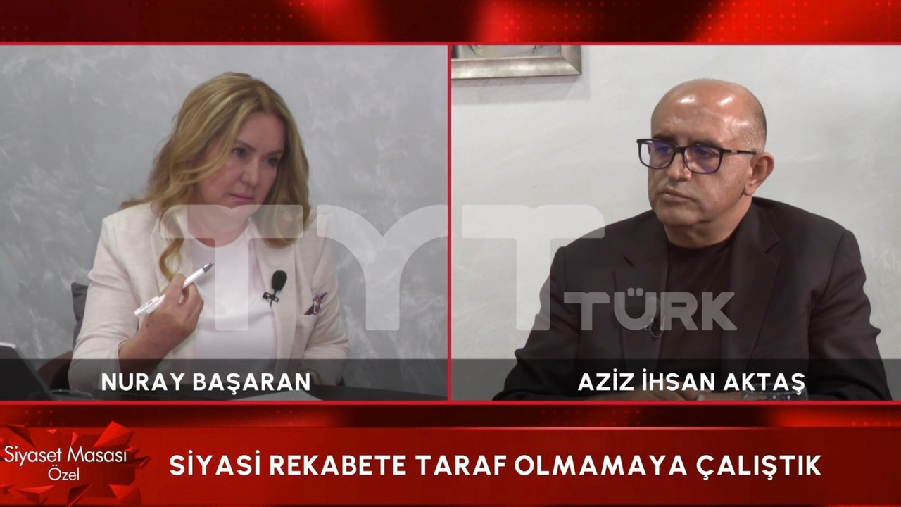 Aziz İhsan Aktaş’tan çarpıcı iddialar! “İmamoğlu ve Akpolat’ın rekabeti sonucu yolsuzluklar patladı"