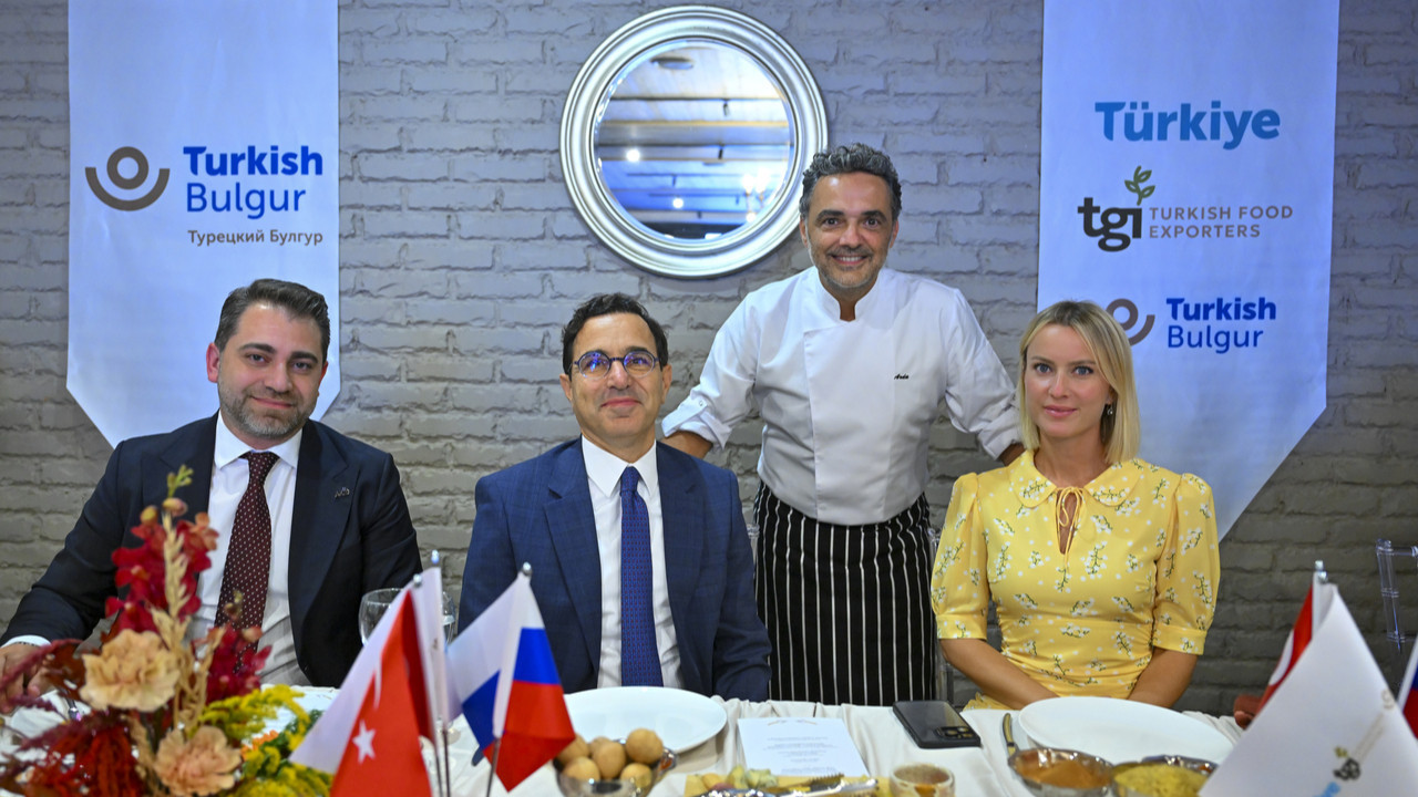 Moskova'da Türk bulgurunun tanıtımı yapıldı