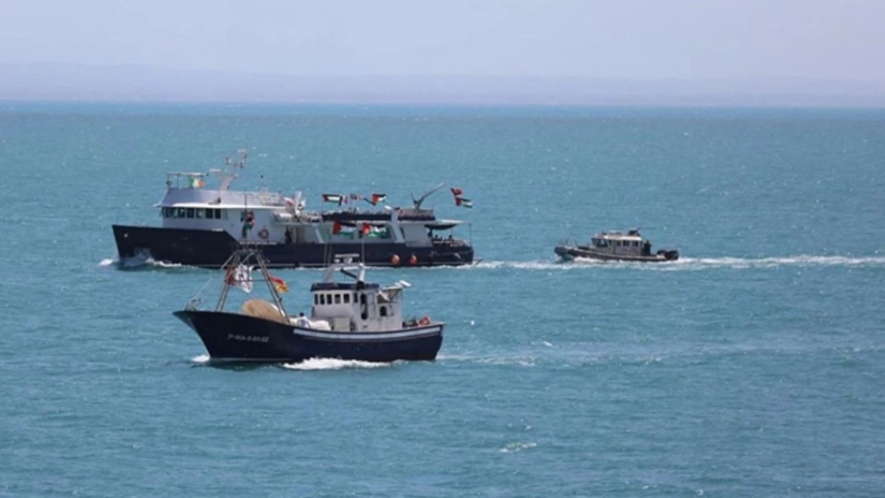 Gazze’ye yardım filosunda gergin saatler: Riskli bölgeye girildi