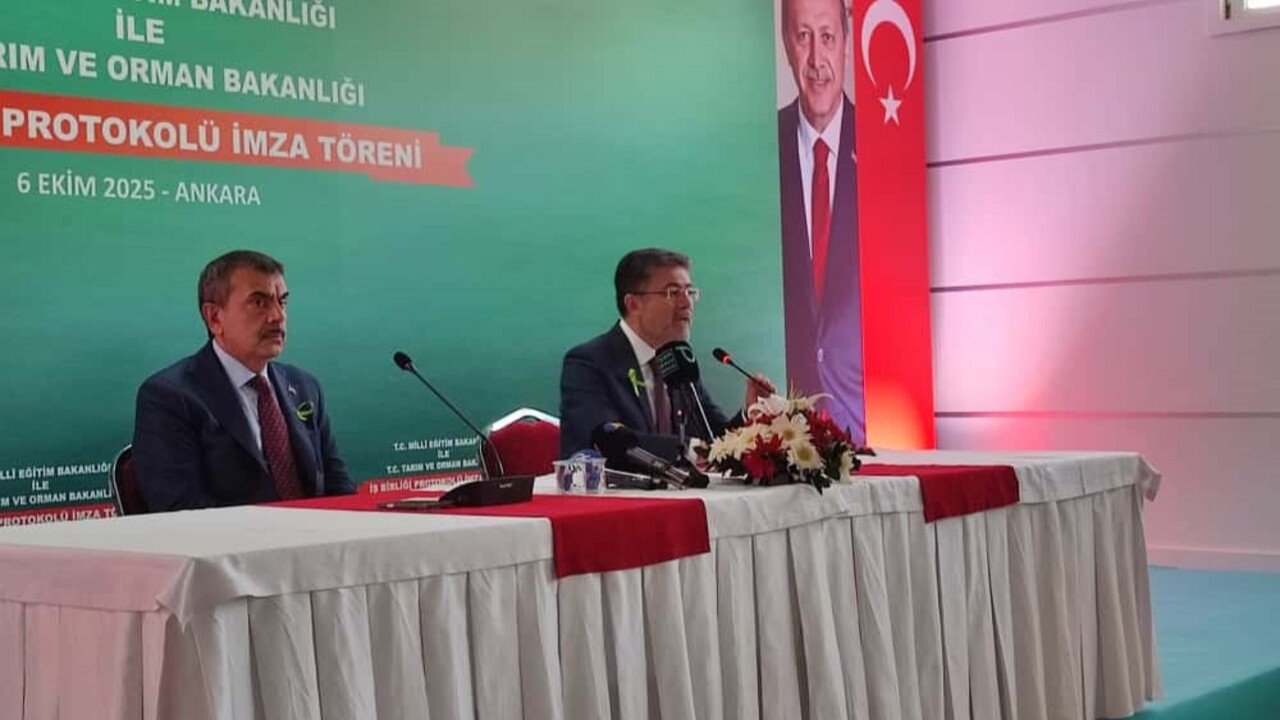 MEB ile Tarım Bakanlığı el ele: Okullarda yıl boyunca farklı etkinlikler yapılacak