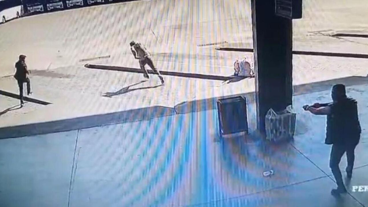 Otogarda dehşet anları: Uzman çavuş etrafa kurşun yağdırdı, polis müdahale etti