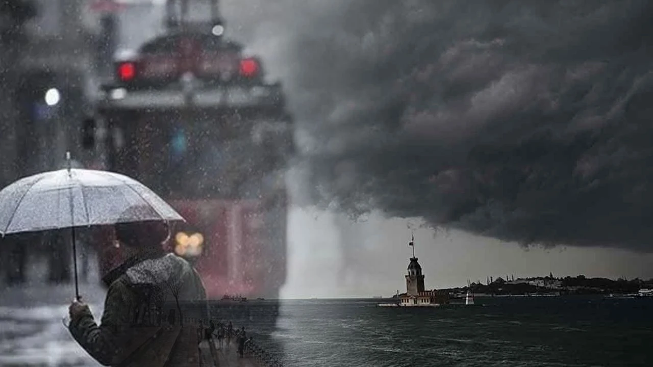 İstanbul için peş peşe uyarı! 24 Ekim’den itibaren sağanak yağış ve fırtına bekleniyor