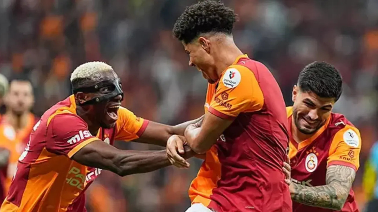 Galatasaray evinde fire vermedi! 10 kişi kalan Göztepe'yi 3 golle geçti