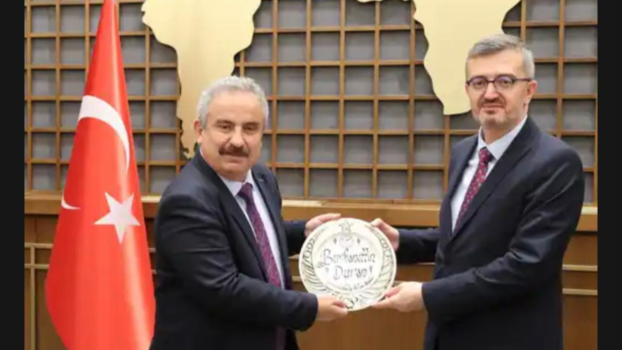 Türkiye Basın Federasyonu, medyanın sorunlarını Burhanettin Duran’a aktardı