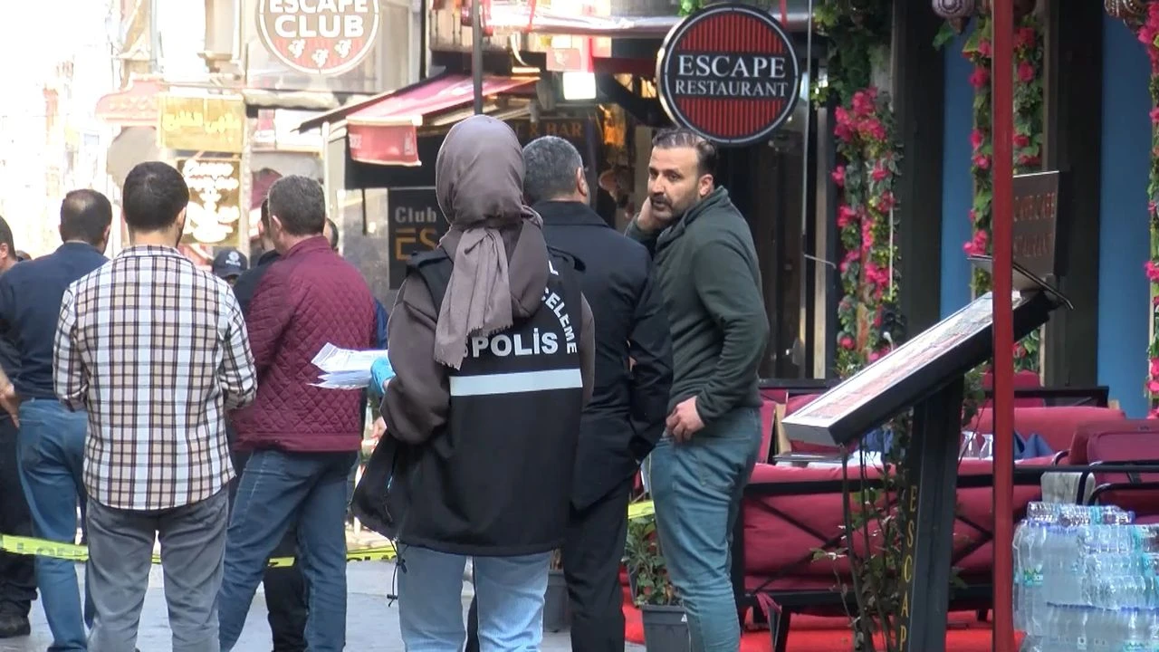 İstiklal Caddesi’nde silahlı saldırı! Otelden çıkıp kurşun yağdırdı