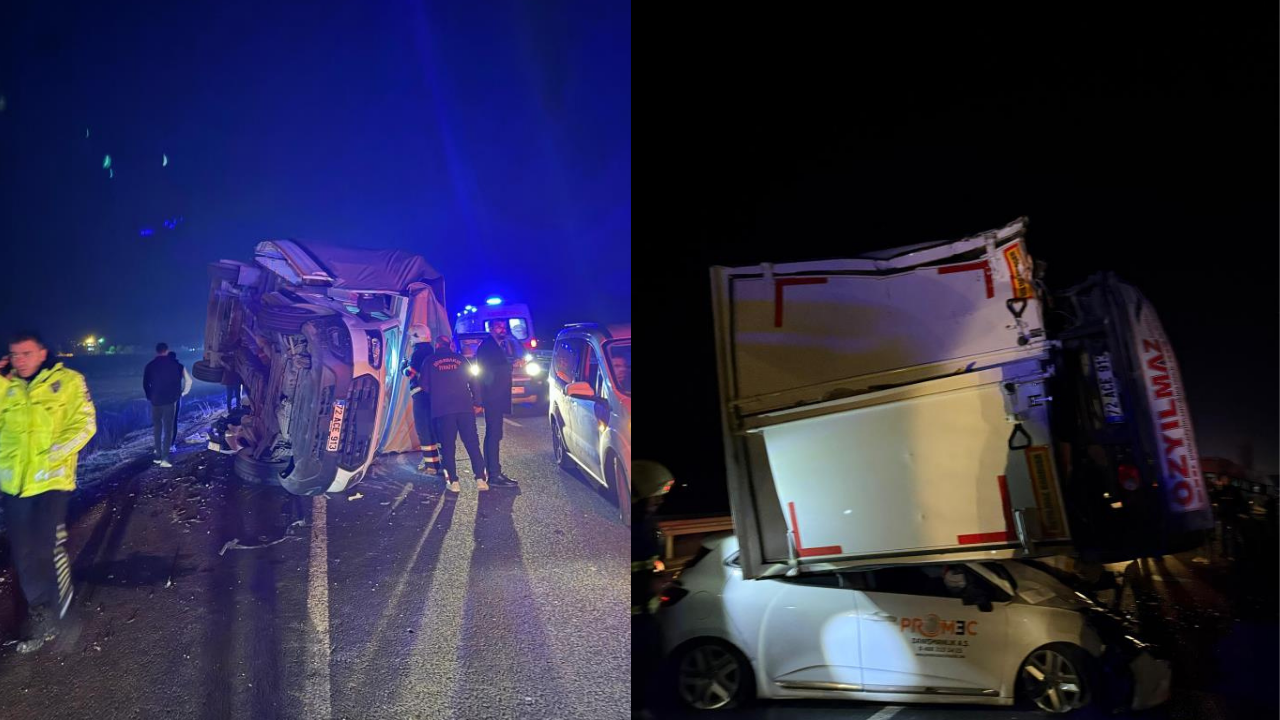 Diyarbakır’ın Bismil ilçesinde can pazarı! Zincirleme kazada ölü ve yaralılar var