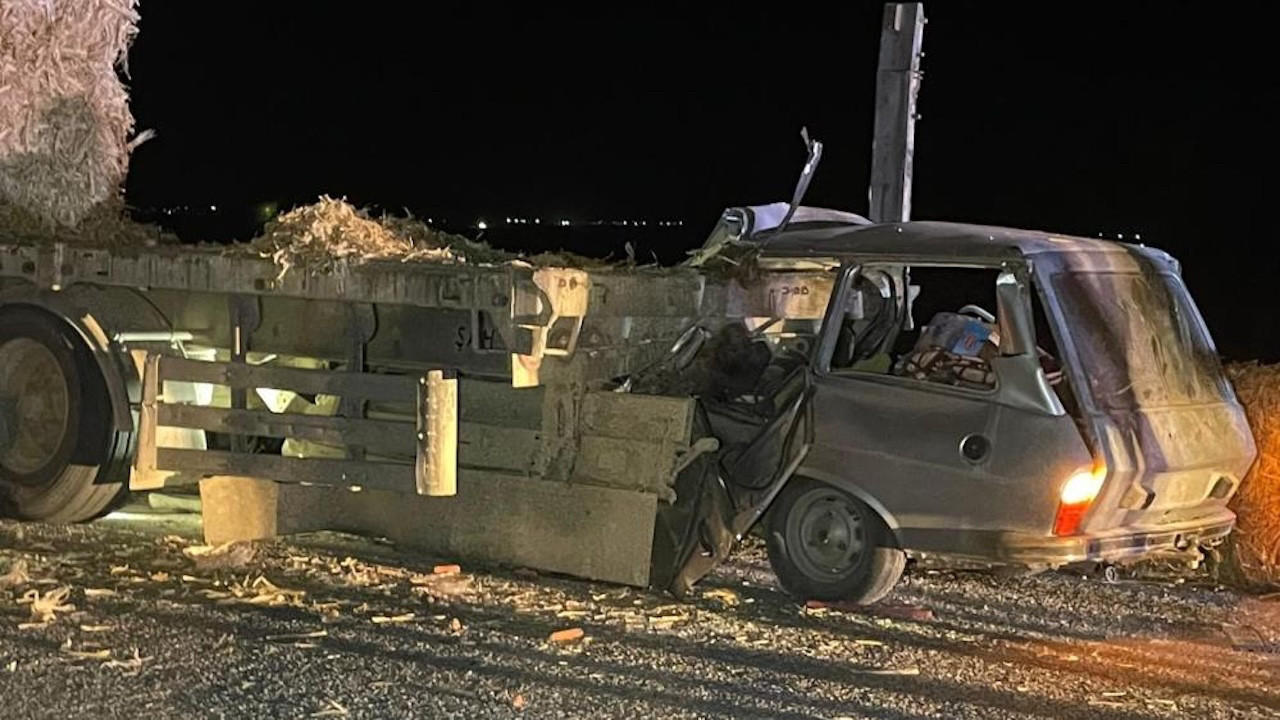 Karaman’da feci kaza: Çift hayatını kaybetti