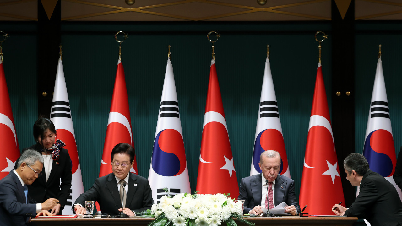 Türkiye ile Güney Kore arasında 6 anlaşma imzalandı