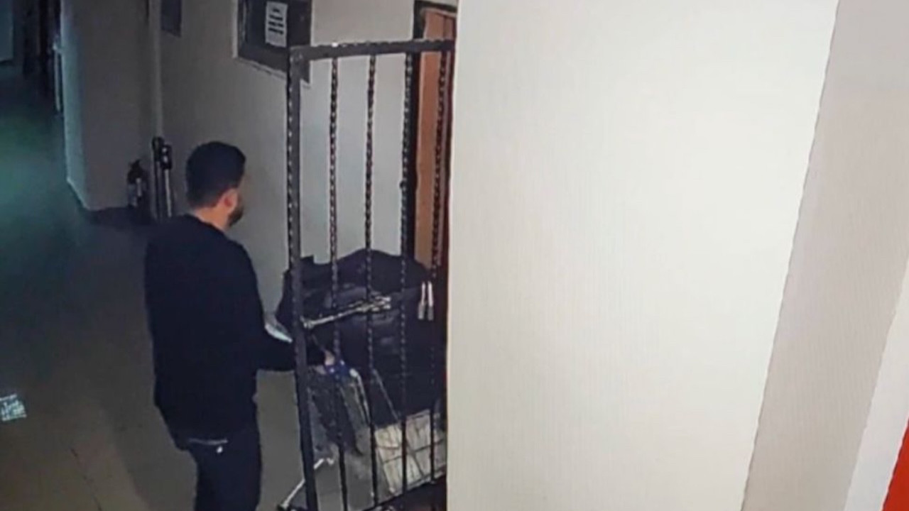 Adliyedeki soygunda görüntüler ortaya çıktı: 25 kilo altın ve 50 kilo gümüş böyle çıkarılmış