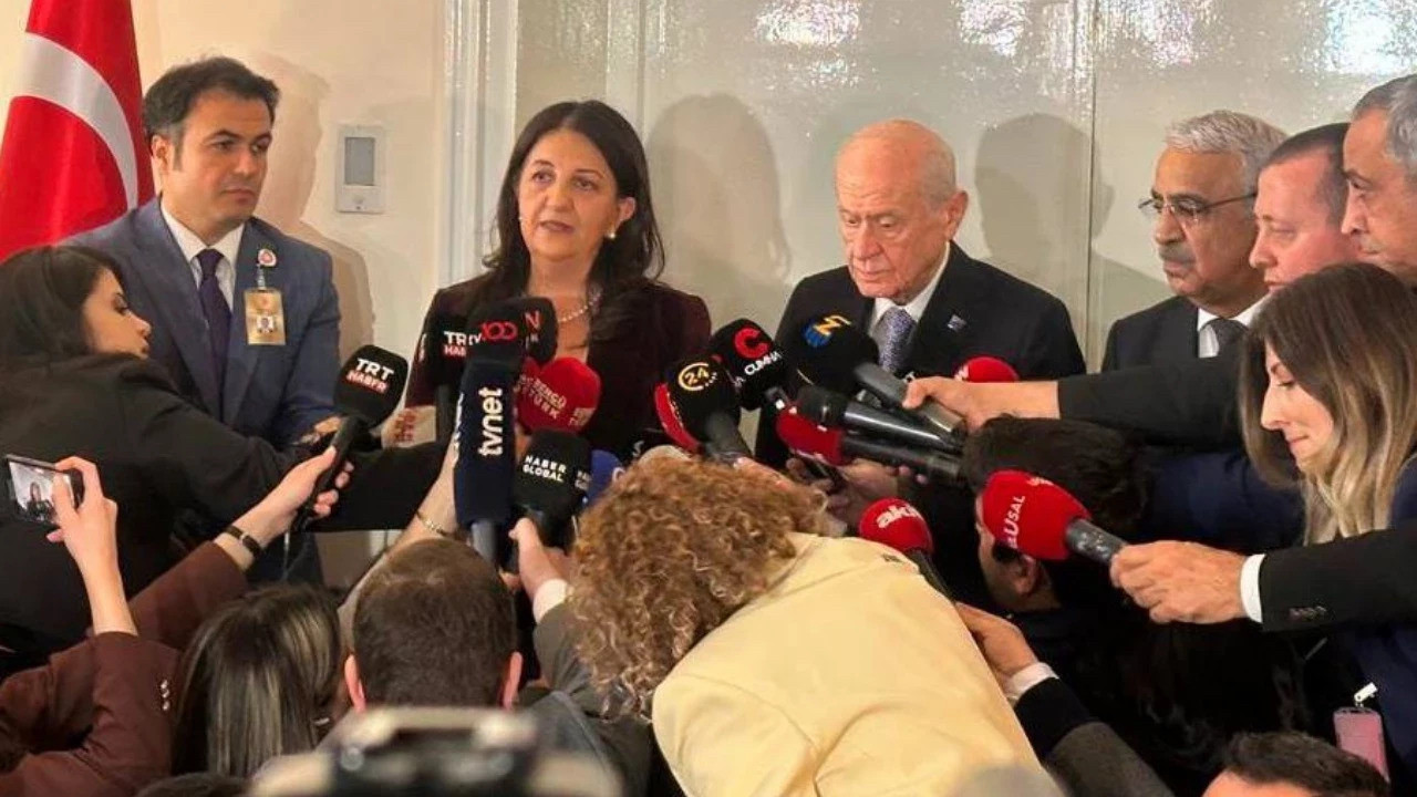 DEM Parti İmralı heyetinden Bahçeli görüşmesi sonrası açıklama