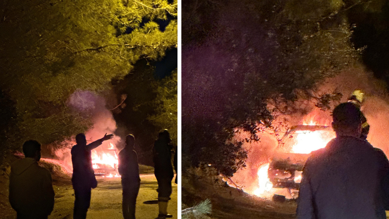 Adana’a seyir halindeki araçta korkunç patlama: Sürücü hayatını kaybetti