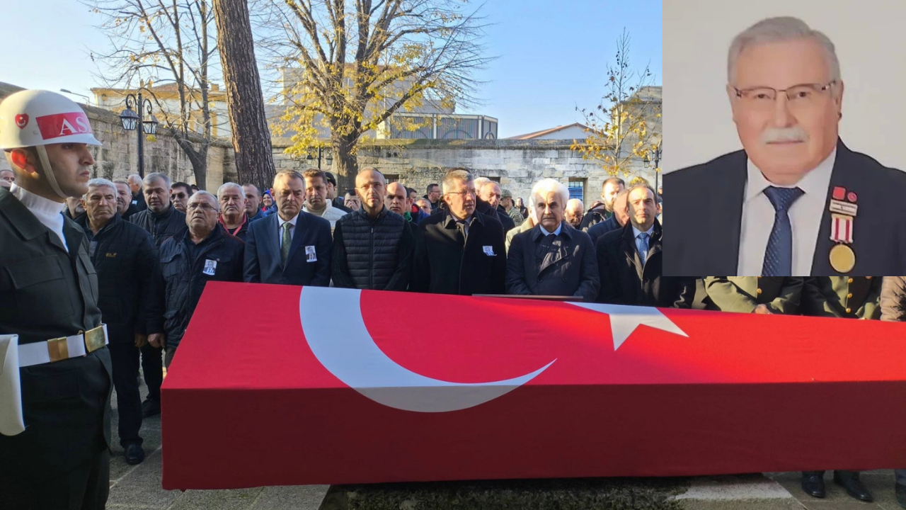 Kıbrıs Gazisi ve Vatan Partisi Eski İlçe Başkanı Ekrem Karaca son yolculuğuna uğurlandı