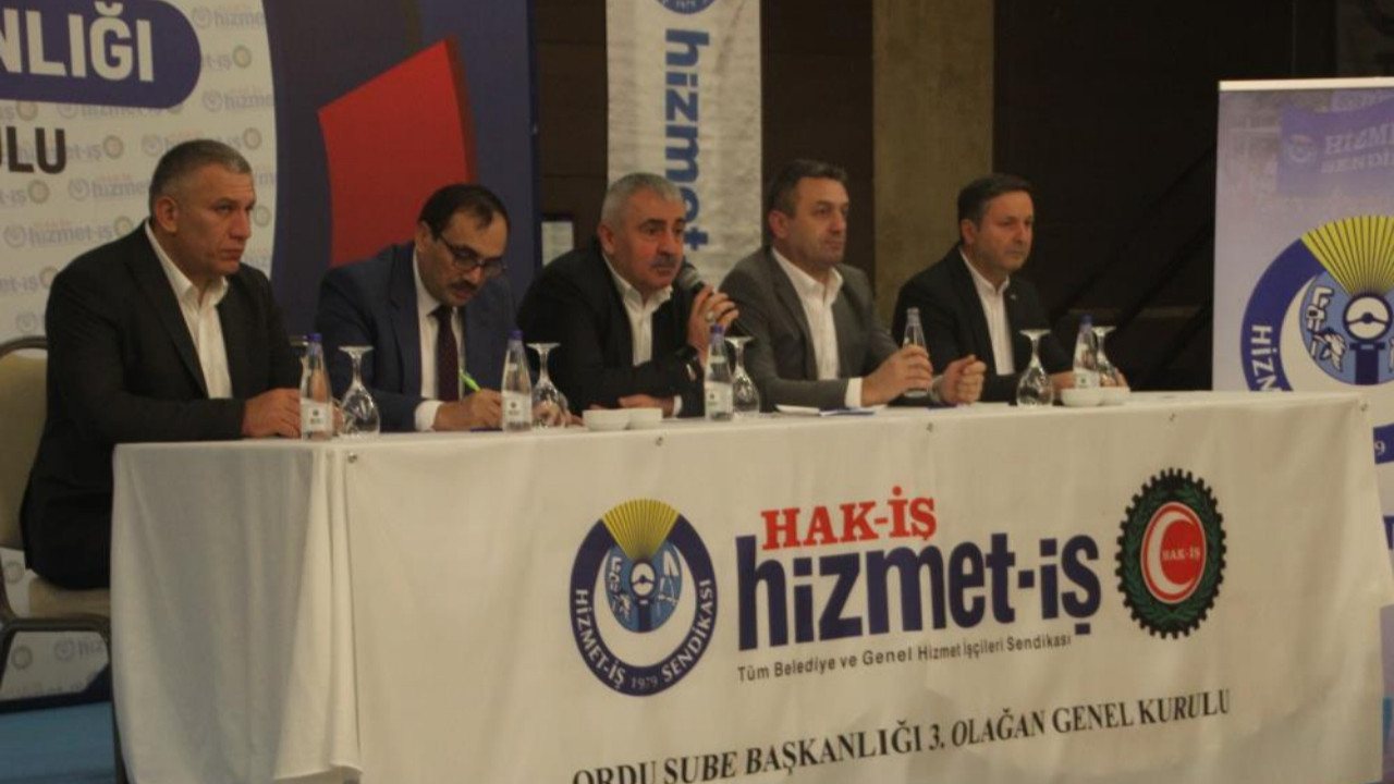 HAK-İŞ Başkanı Arslan: "Asgari ücret tespit komisyonu değişmeli"