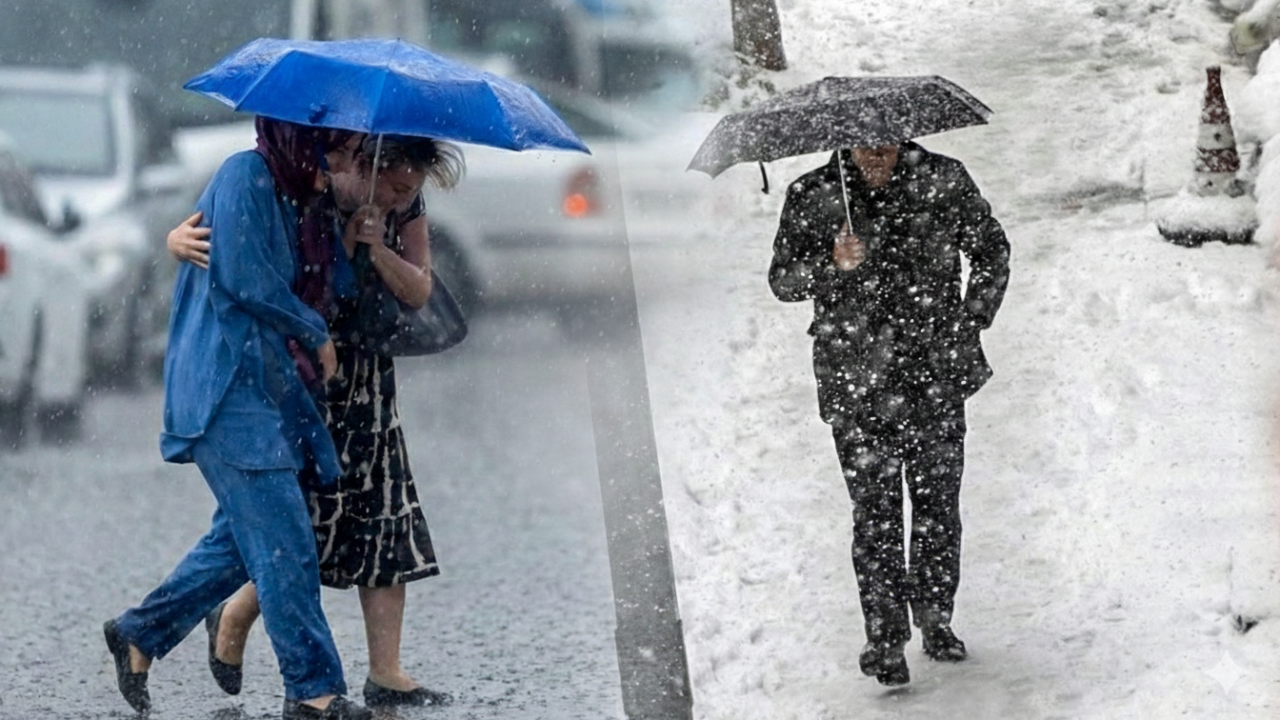 26 Aralık 2025: Meteoroloji il il uyardı, kar ve sağanak yağış kapıda!