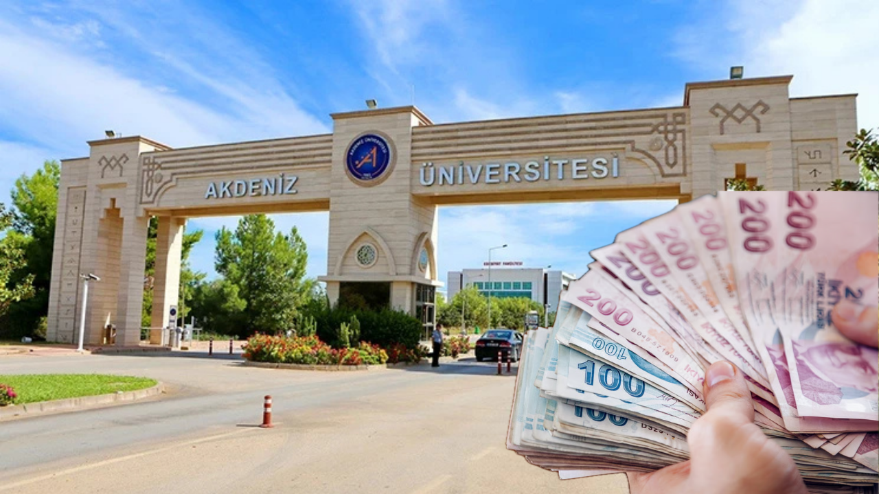 Akdeniz Üniversitesi’nden rekor promosyon: 121 bin TL tek seferde ödenecek