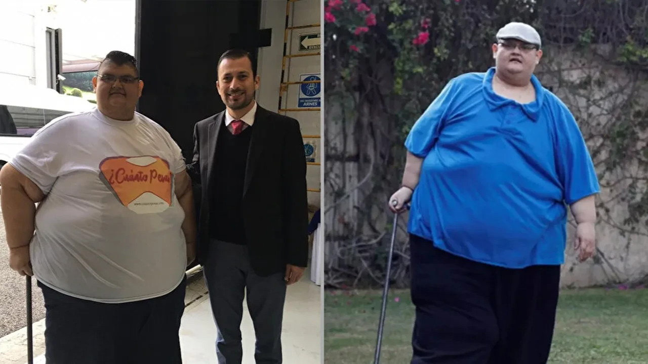 Dünyanın en kilolu insanı olarak bilinen Juan Pedro Franco 41 yaşında hayatını kaybetti