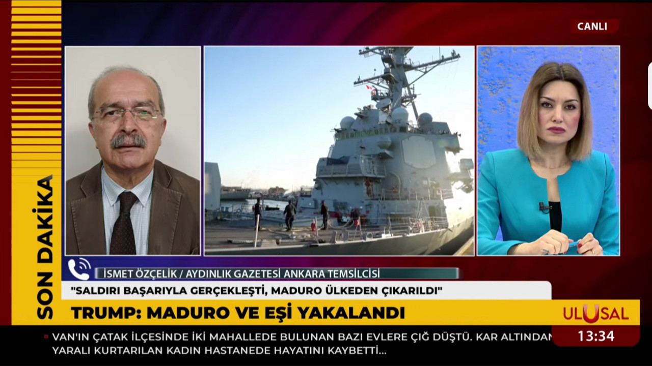 Ulusal Kanal'a konuştu: İsmet Özçelik'ten Venezuela analizi