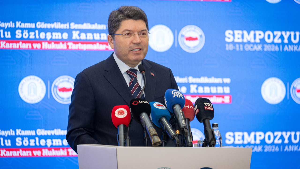 Adalet Bakanı Tunç Memur-Sen sempozyumunda konuştu