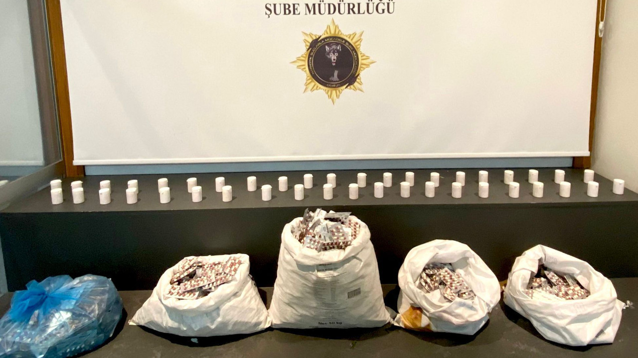 Samsun'da zehir tacirlerine darbe: On binlerce hapla yakalandılar