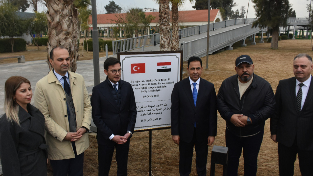 Musul'da "Devlet Bahçeli Hatıra Ormanı" kuruldu