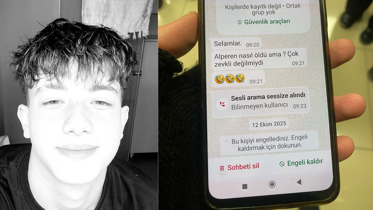 Acılı aileye kan donduran mesaj: “Alperen nasıl öldü ama, zevkli değil miydi?"