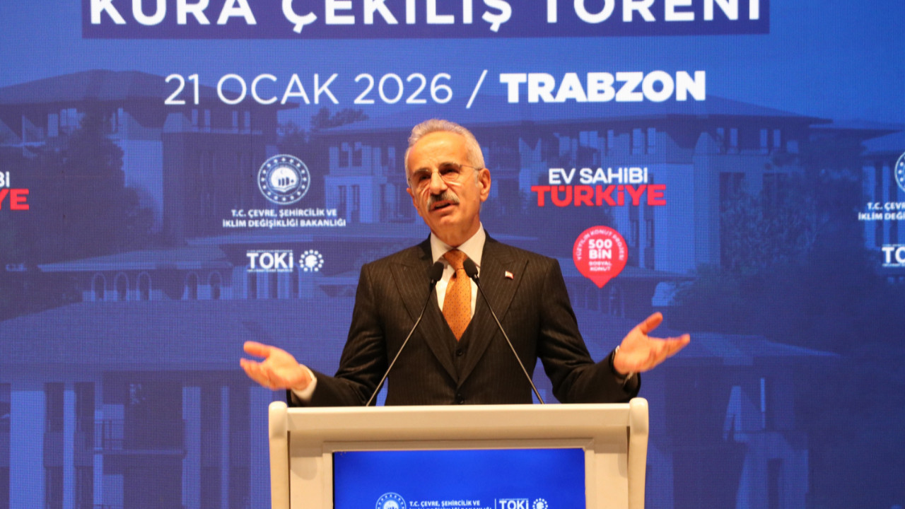 Bakan Uraloğlu duyurdu: Ankara-Trabzon arası 4,5 saate düşüyor!
