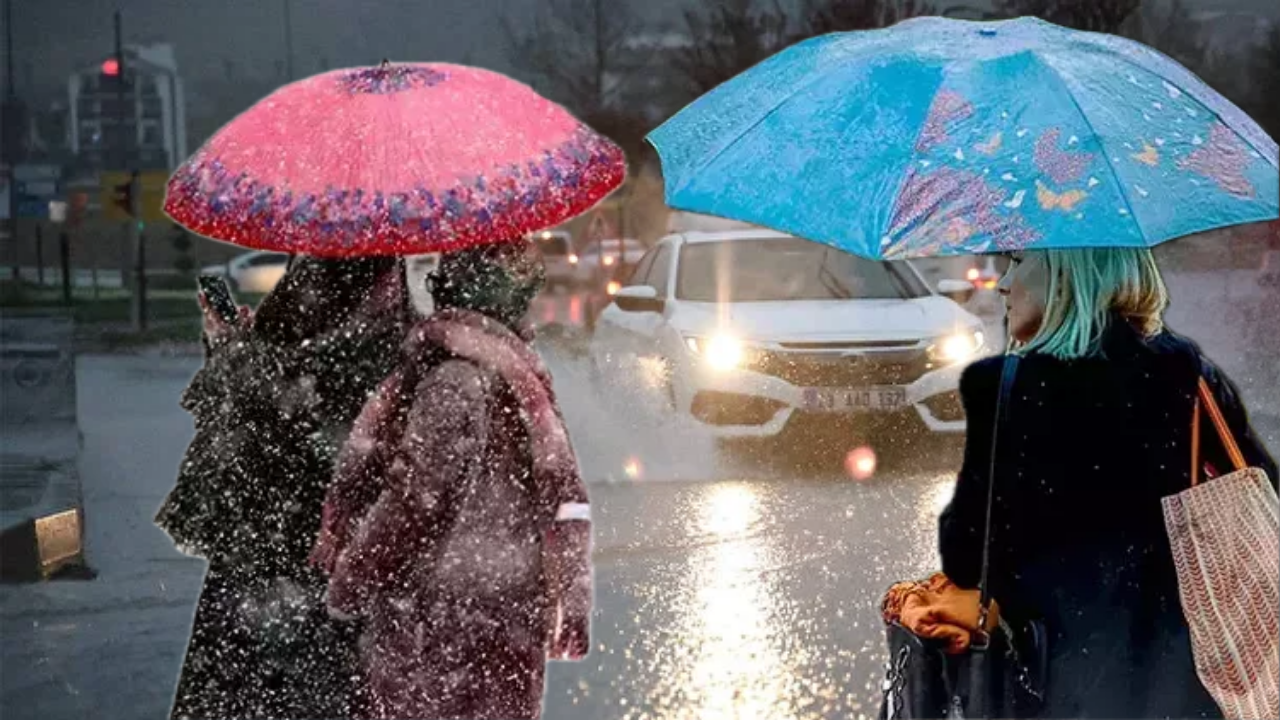 Meteoroloji uyardı: Cuma günü 37 şehrimize kuvvetli yağış geliyor!